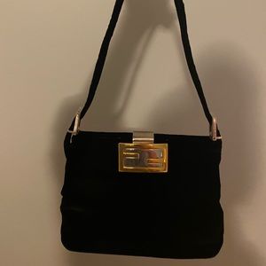 SOLD 🤍 Fendi Velvet Handbag